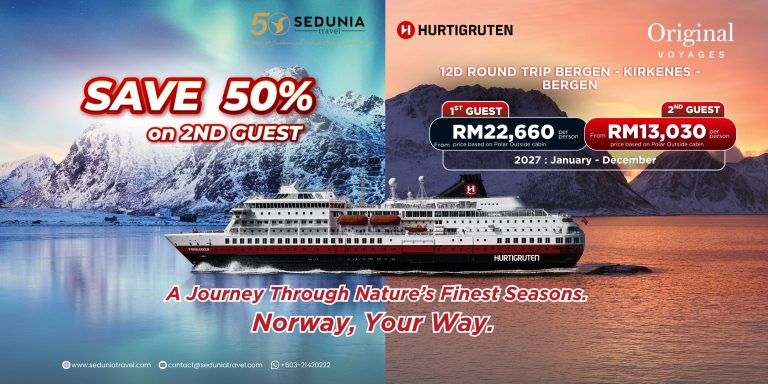 12D11N The Original Voyage Roundtrip - Hurtigruten